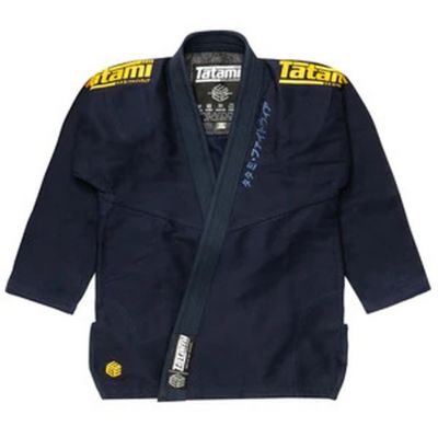 Tatami Estilo Black Label Gi Navy Blu-Oro