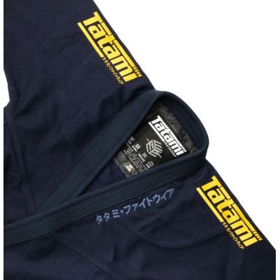 Tatami Estilo Black Label Gi Dunkelblau-Gold