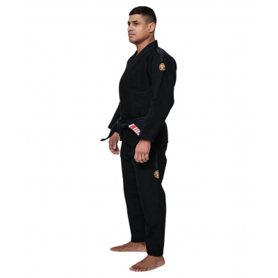 Tatami Estilo Gold Label Gi Negro-Oro