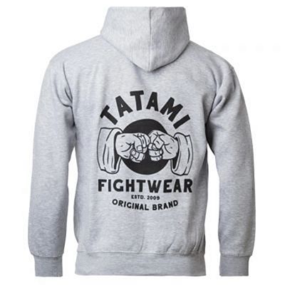 Tatami Fist Bump Hoodie Cinza