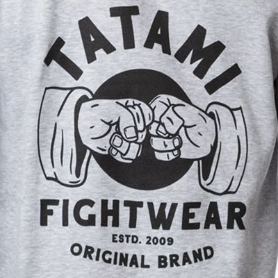 Tatami Fist Bump Hoodie Grau