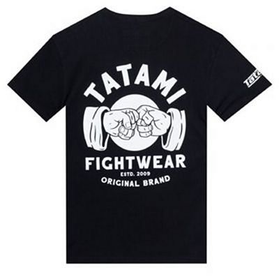 Tatami Fist Bump T-Shirt Nero