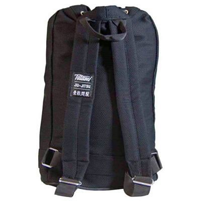 Tatami Gi Material Back Pack Schwarz