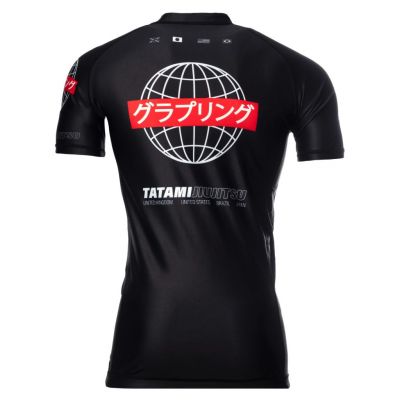 Tatami Global Short Sleeve Rash Guard Black