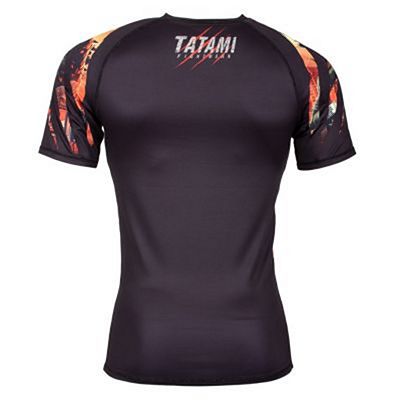 Tatami Godzilla SS Rash Guard Svart-Orange