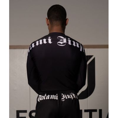 Tatami Gothic Long Sleeve Rash Guard Noir