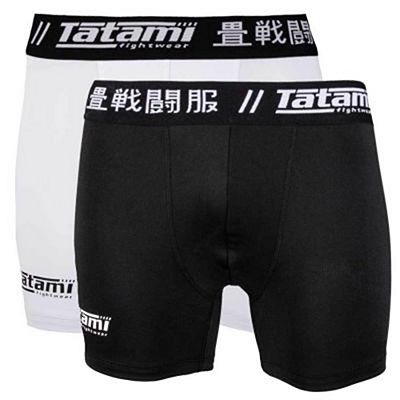 Tatami Grappling Underwear 2 Pack Noir-Blanc