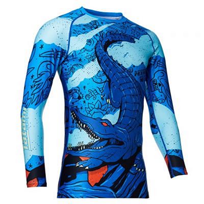 Tatami Gustave Eco Tech Recycled Rash Guard Bleu