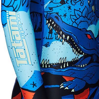 Tatami Gustave Eco Tech Recycled Rash Guard Bleu