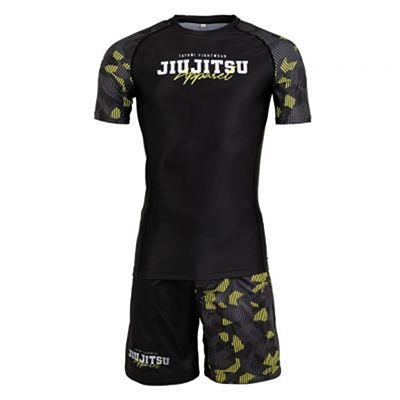 Tatami Hazard SS Rash Guard Preto-Amarelo