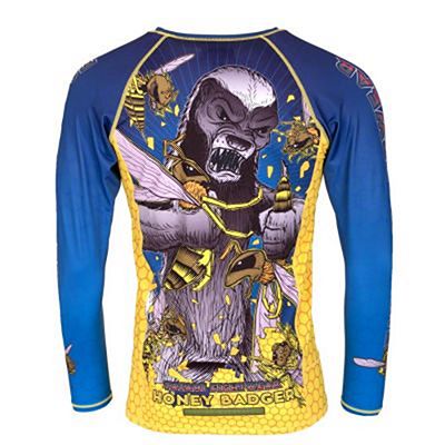 Tatami Honey Badger V5 Rash Guard Blau