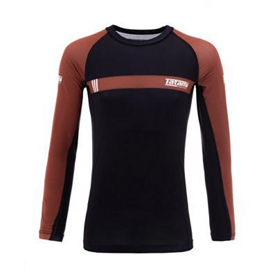 Tatami IBJJF 2020 LS Ranked Rashguard Black-Brown