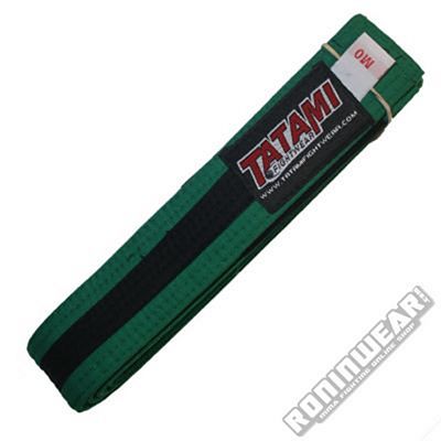 Tatami IBJJF Kids Rank Belt Verde-Nero