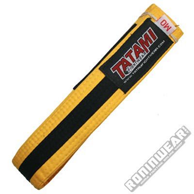 Tatami IBJJF Kids Rank Belt Amarelo-Preto