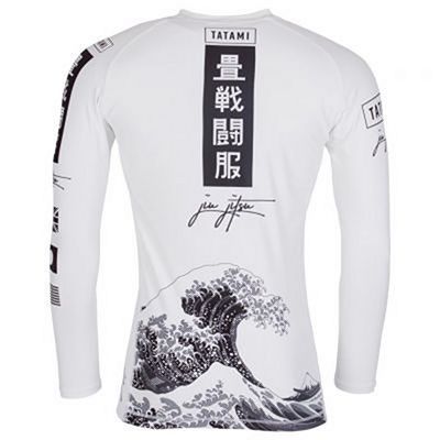 Tatami Kanagawa LS Rashguard Bianco