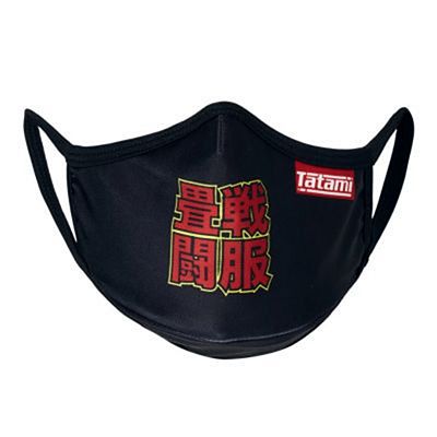 Tatami Kanji Face Mask Preto