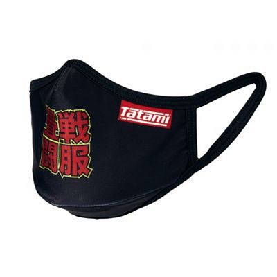 Tatami Kanji Face Mask Black