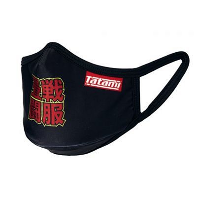 Tatami Kanji Face Mask Schwarz