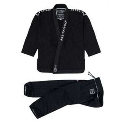 Tatami Katakana Jiu Jitsu Gi Schwarz