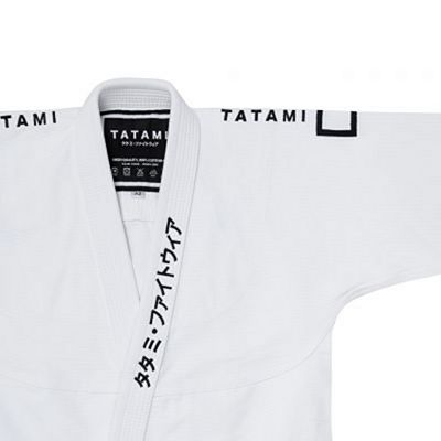 Tatami Katakana Jiu Jitsu Gi Blanc