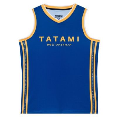 Tatami Katakana Vest Kék