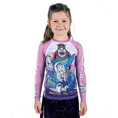 Tatami Kids Alice In Jiu Jitsu Land Rashguard