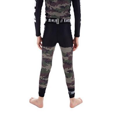 Tatami Kids Essential Camo Spats Noir-Vert