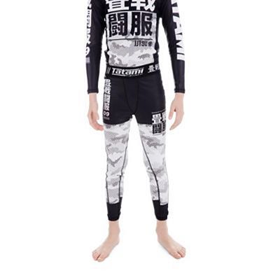 Tatami Kids Essential Camo Spats Noir-Blanc