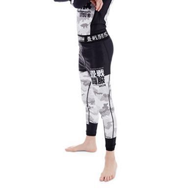 Tatami Kids Essential Camo Spats Nero-Bianco