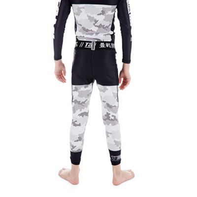 Tatami Kids Essential Camo Spats Preto-Branco