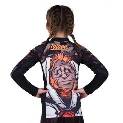 Tatami Kids Hang Loose Orangutang Rash Guard Preto