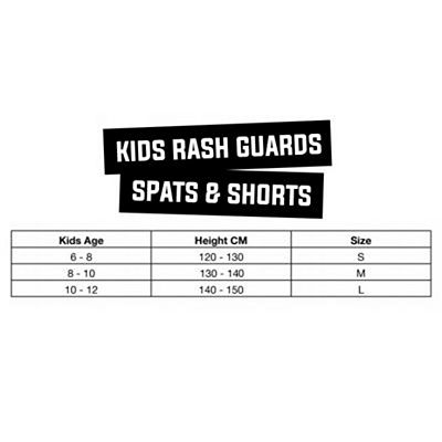 Tatami Kids Nova Rashguard Schwarz