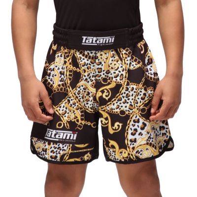 Tatami Kids Recharge Grappling Shorts Camo-Preto