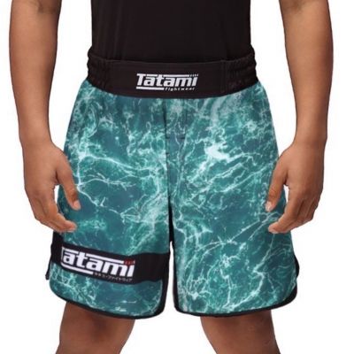 Tatami Kids Recharge Grappling Shorts Verde-Nero