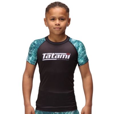 Tatami Kids Recharge Rash Guard Green