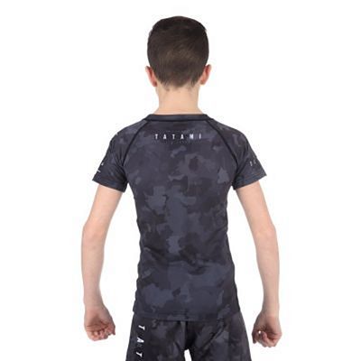 Tatami Kids Stealth SS Rashguard Black