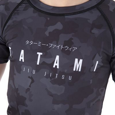 Tatami Kids Stealth SS Rashguard Schwarz