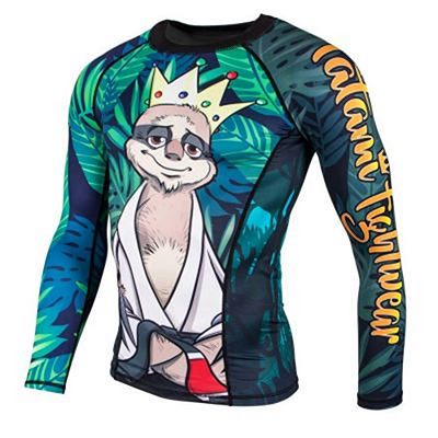 Tatami King Sloth Rash Guard Schwarz