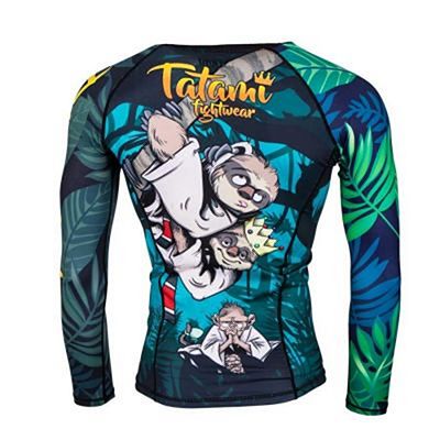 Tatami King Sloth Rash Guard Black