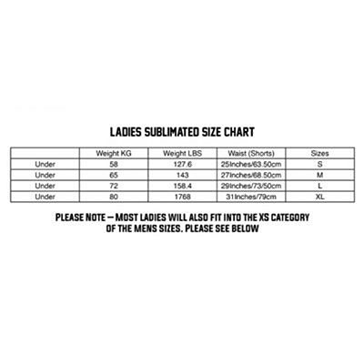 Tatami Size Chart Female