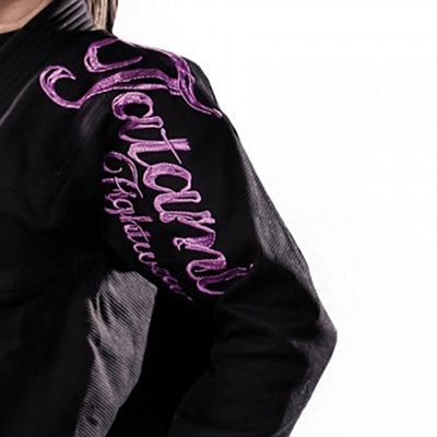 Tatami Ladies Black Phoenix BJJ Gi Negro-Morado