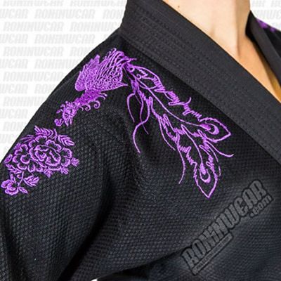 Tatami Ladies Black Phoenix BJJ Gi Preto-Roxo