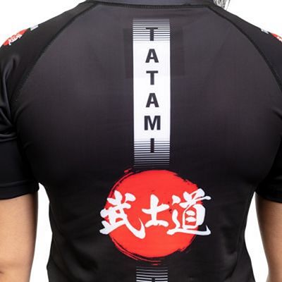 Tatami Ladies Bushido Black SS Rash Guard Schwarz