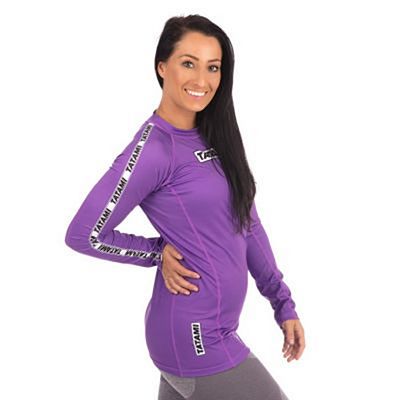 Tatami Ladies Dweller LS Rash Guard Violet