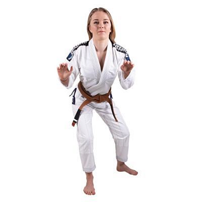 Tatami Ladies Elements Ultralite 2.0 Jiu Jitsu Kimono Bianco