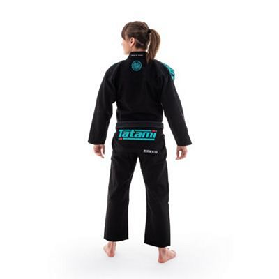 Tatami Ladies Estilo 6.0 BJJ Kimono Noir-Vert