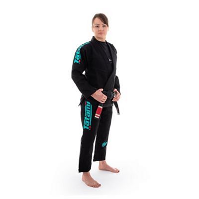 Tatami Ladies Estilo 6.0 BJJ Kimono Noir-Vert