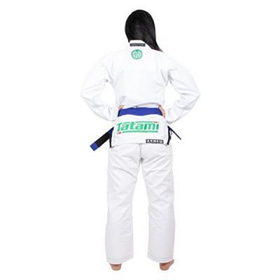 Tatami Ladies Estilo 6.0 BJJ Kimono Blanc-Vert