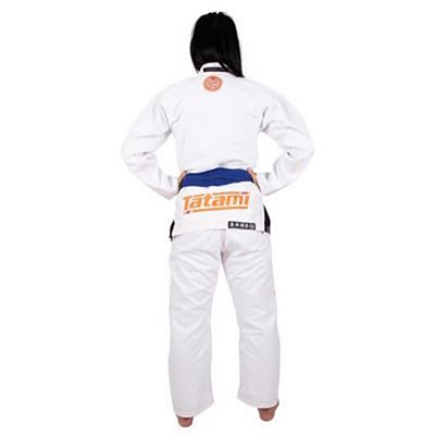 Tatami Ladies Estilo 6.0 BJJ Kimono White-Orange