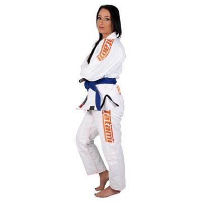 Tatami Ladies Estilo 6.0 BJJ Kimono White-Orange
